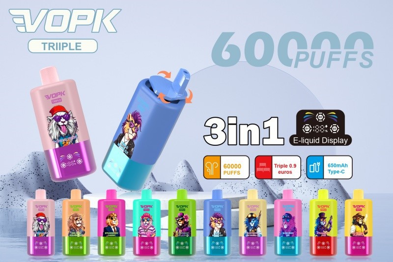 VOPK-TRIPE 60000PUFFS 3 IN 1 PEN 9 VOPK-TRIPE 60000PUFFS 3 IN 1 PEN 9